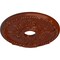 Ekena Millwork Antioch Ceiling Medallion (Fits Canopies up to 3 1/2"), 18"OD x 3 1/2"ID x 1 3/8"P, Firebrick CM18SEFIF - alternate 3